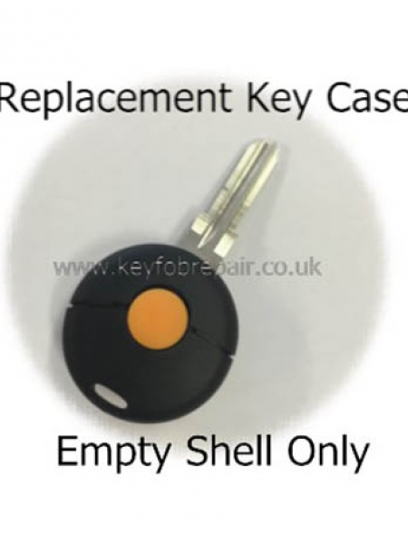 Smart Single Button Key Case Shell Fortwo K Roadster City Coupe Cabrio Forfour Crossblade